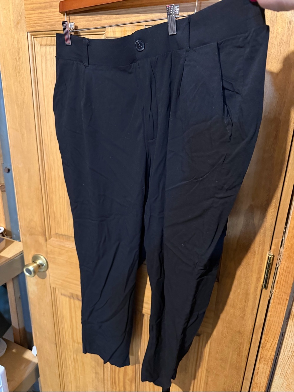 Black Dress Pants - Classic Straight Fit